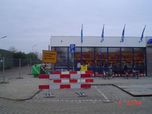 Tijdens het slopen van Lambert OT 02